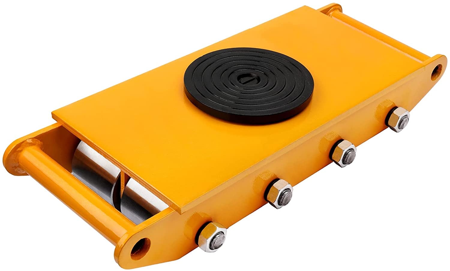 12T 26400 lbs Heavy Duty Machine Dolly Skate Machinery Roller Mover Cargo Trolley