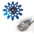 thumbnail image 1 of 12T Road Bike Ceramic Pulley Bike Derailleur Accessories Aluminium Alloy Part Wheel Derailleur Pulley Bearing , blue, 1 of 8
