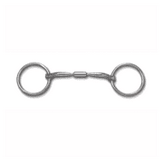 12TO 5 1/4" Toklat Myler Loose Ring Stainless Steel Comfort Snaffle Mouth Bit Mb 02