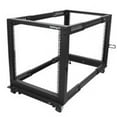 thumbnail image 1 of 12U Adjustable Depth Open Frame 4Post ServerRack Casters, 1 of 1