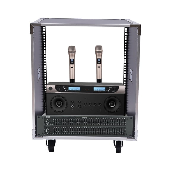 12U Server Rack, Network Cabinet, Network Rack, Open Frame Server Rack with Side Rails, Ventilated Design for Data Closet, Home Lab