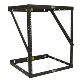 12U Smartrack Heavy Duty Flat Pack Low Profile Switch Depth Wall Mount 2 Post Open Frame Rack