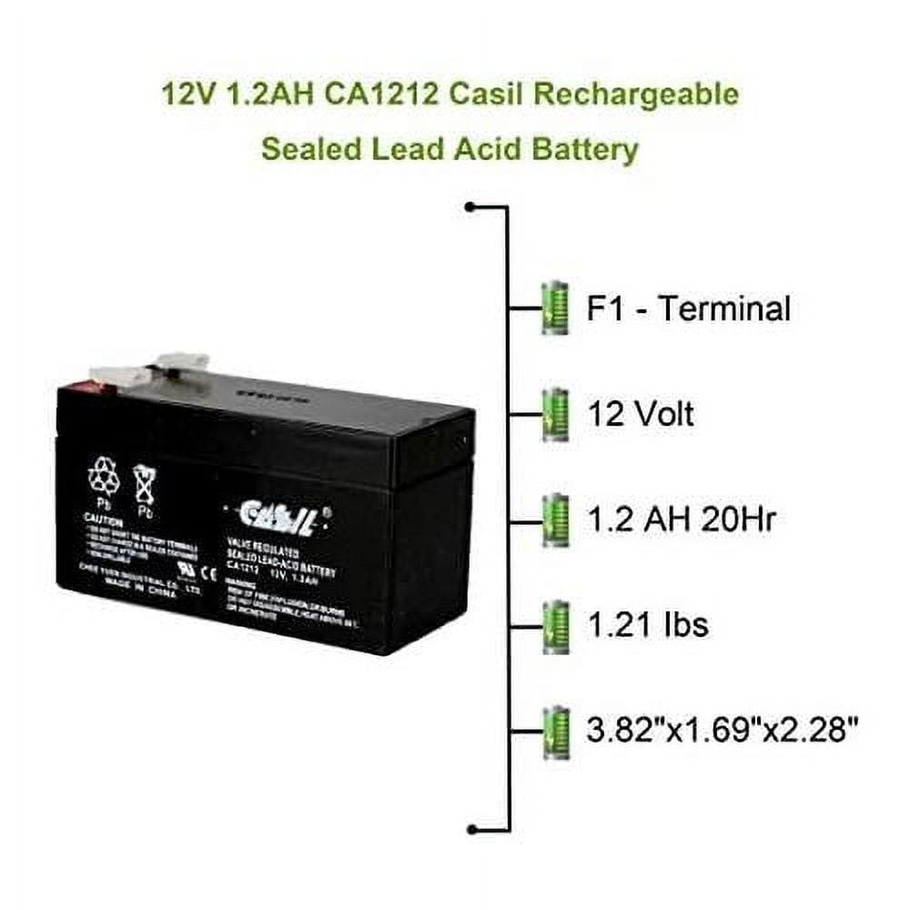 12V 1.2Ah Battery Is A Rechargeable Sealed Lead Acid Replacement Battery For Mercedes Auxiliary