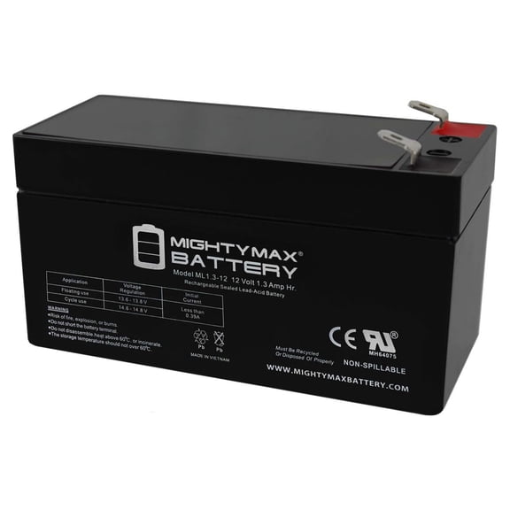 12V 1.3Ah Replacement Battery for Physio-Control Life Pak 5