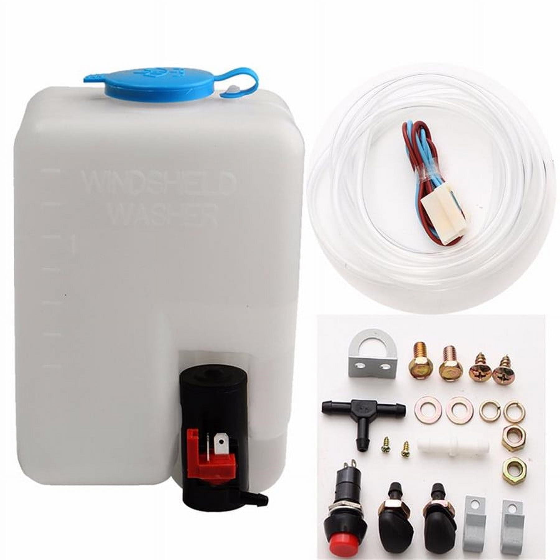 Windshield Washer Reservoir Bottle Tank+Pump Fit For 2021 2022 2023