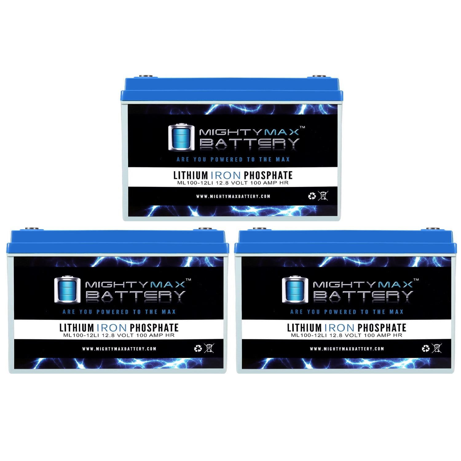 UB12900 12V 100Ah SLA Replacement Battery – Compatible With SigmasTek, UPS, Scooters & More
