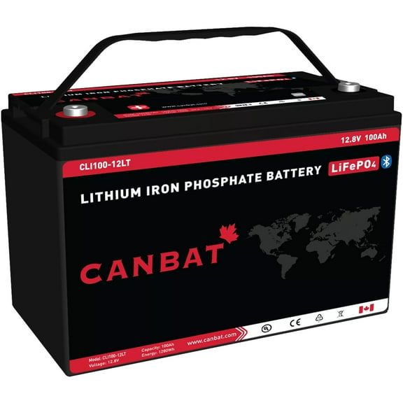 12V 100Ah Cold Weather Lithium Battery (LiFePO4)