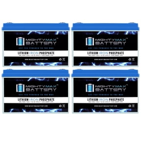 12V, 100Ah, Lithium, Replacement Battery Compatible with Sunlight SPB 12-100 - 4 Pack