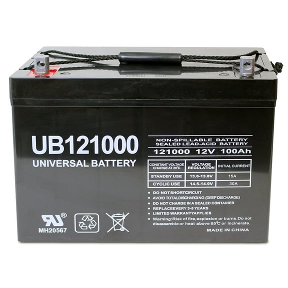 12V 100Ah SLA AGM Battery for Remote Power System RPST1218-100-85