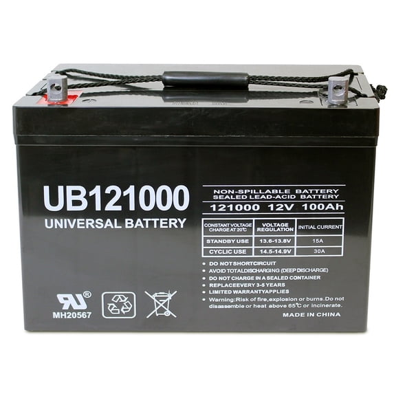 12V 100Ah SLA AGM Battery for Remote Power System RPST1248-100-70