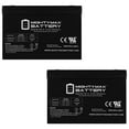 thumbnail image 1 of 12V 100Ah SLA Replacement Battery Compatible with Eco-Pro Portable Solar Generator - 2 Pack, 1 of 7
