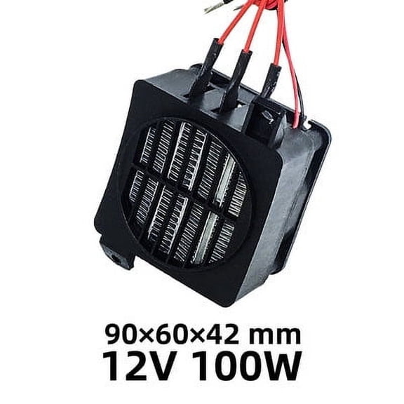 12V 100W Car Air Heater Fan Constant Temperature PTC Electric Heating Element UK
