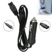 12V 10A Cable Plug Wire 2 Pin Charger For Car Cooler Cool Box Fridge For Most Car Fridges Plastic Metal Power Extension Cord