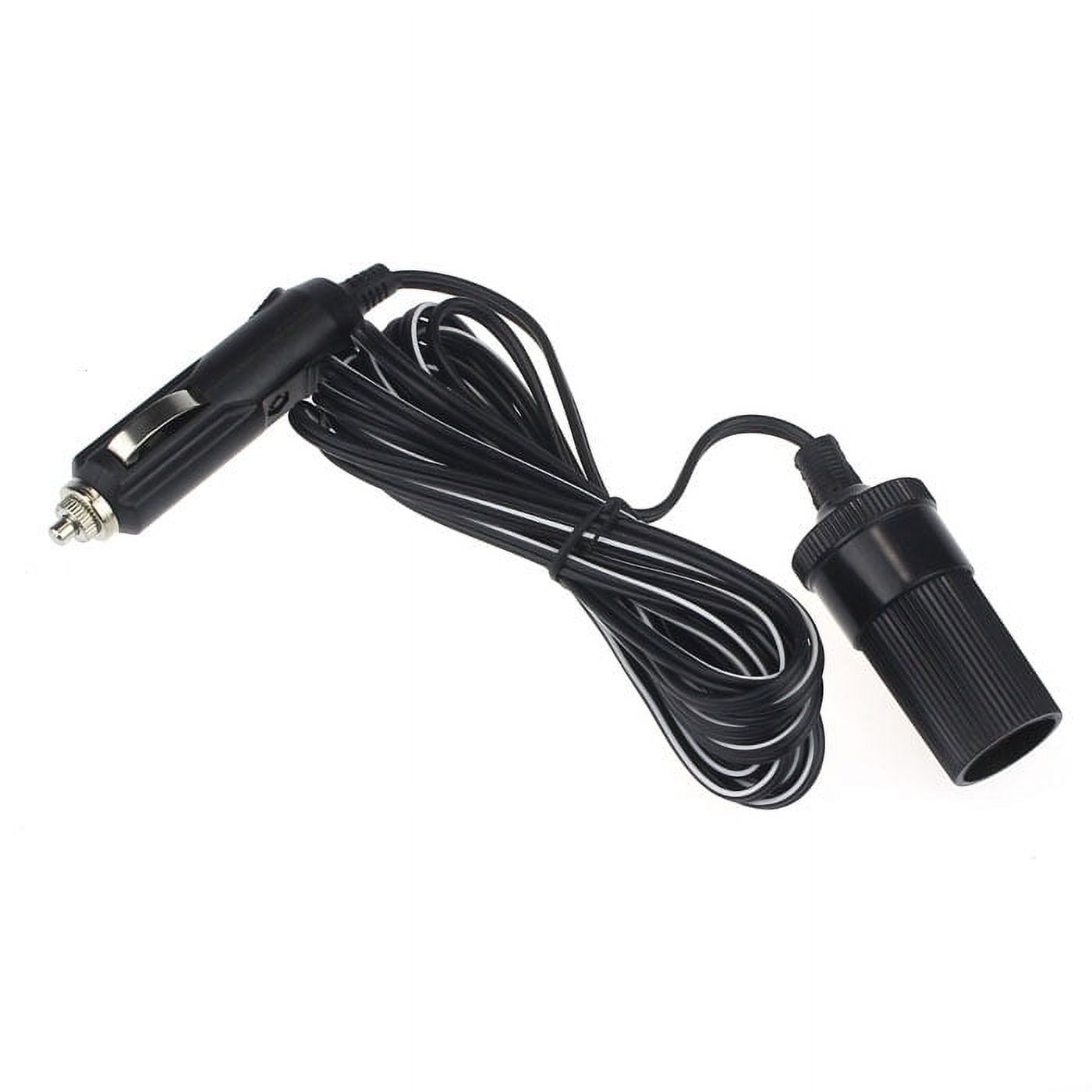 12V 10A Car Accessory Cigarette Lighter Socket Extension Cord Cable 3m ...