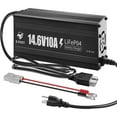 thumbnail image 1 of 12V 10A Smart Battery Charger LiFePO4 14.6V Charger Anderson Plug for Marine RV, 1 of 7