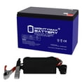 thumbnail image 1 of 12V 10AH GEL F2 Replacement Battery Compatible With Simplex 4005 + 12V Charger, 1 of 14