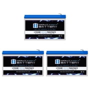 12V 10AH Lithium Replacement Battery Compatible with MxVolta VT12072 - 3 Pack