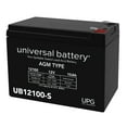 thumbnail image 1 of 12V 10AH Replacement for WP10-12SE WP1012 Sealed Lead Acid Portable Battery, 1 of 6