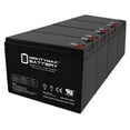 thumbnail image 1 of 12V 10AH SLA Replacement Battery for 6-FM-10S - 4 Pack, 1 of 6