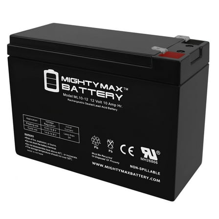 12V 10AH SLA Replacement Battery for Technacell TC1295