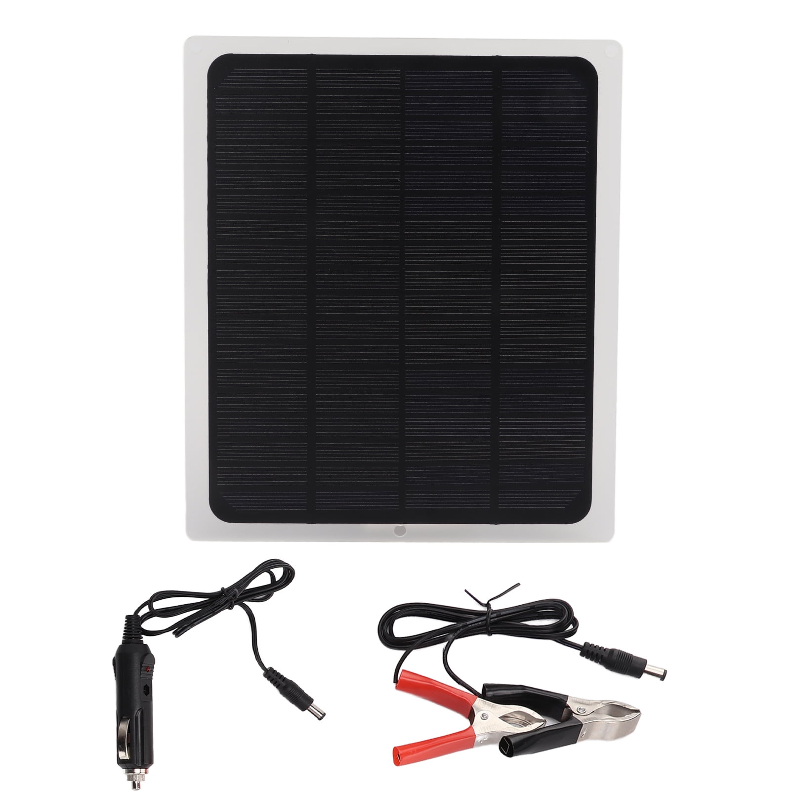 12V 10W Solar Panels with Clips Waterproof Car Charging Solar Panel for