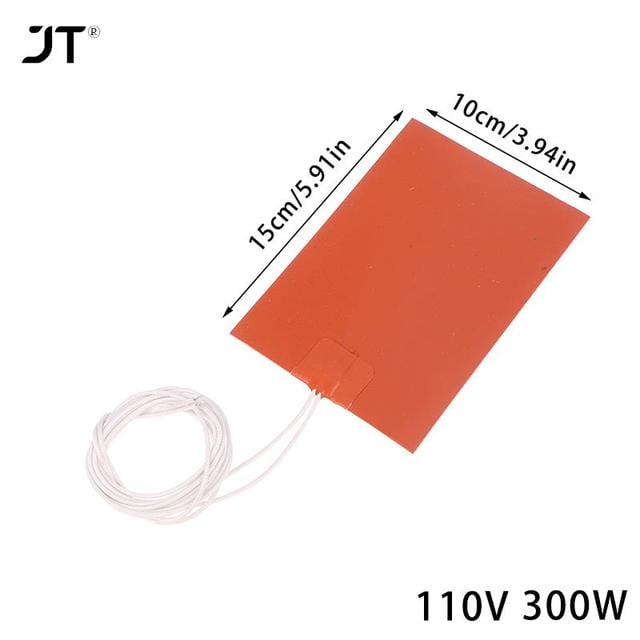 12V 110V 220V Flexible Waterproof Silicon Heater Pad Wire Heater Engine Block Oil Pan Hydraulic