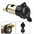 thumbnail image 1 of 12V 120W ette Power Socket Plug For Car GPS Motorcycle, 1 of 6