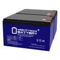 thumbnail image 1 of 12V 12AH GEL F2 Replacement Battery Compatible with Spitfire Scout 4 Compact Travel Scooter - 2 Pack, 1 of 14