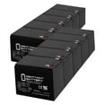 thumbnail image 1 of 12V 12AH SLA Replacement Battery for AB12120, TL1212 - 10 Pack, 1 of 12