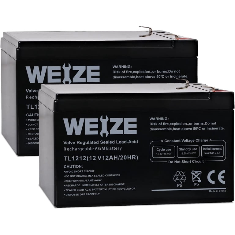 Power Sonic PTX20HLBS-FS 12V 20Ah AGM Motorcycle Battery – 310 CCA, Maintenance Free, Ready To Install