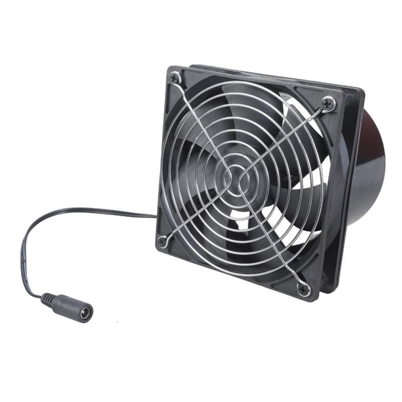 12V 12cm Inline Duct Fan Powerful Ventilation Exhaust Blower For Heating Cooling Boosters Tents