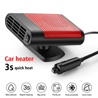 InstaComfee Premium Plug-in Car Heater with Defogger and Defroster