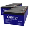 thumbnail image 1 of 12V 15AH GEL F2 Replacement Battery Compatible with APC Back-UPS 650 - 6 Pack, 1 of 14