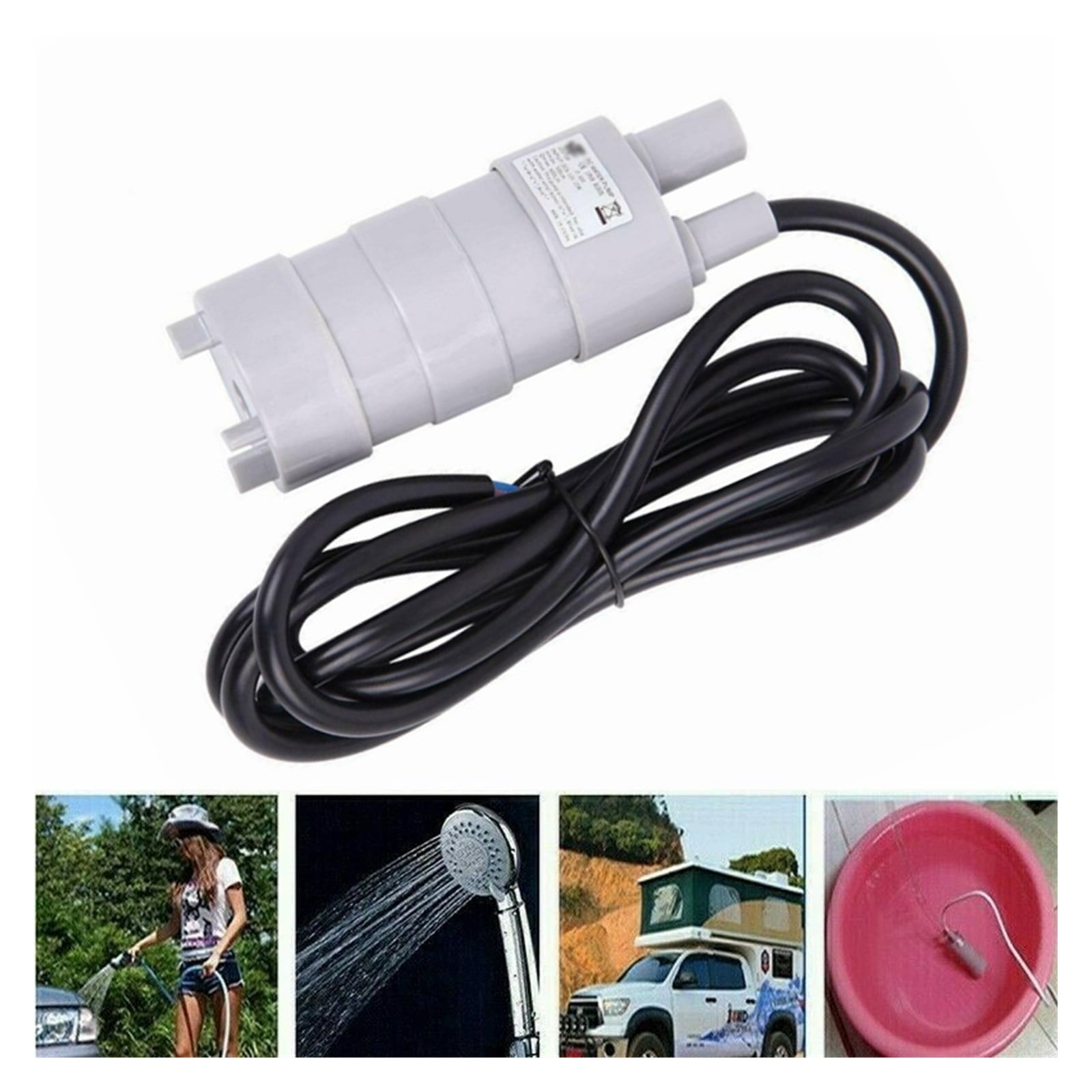 12V 15W Dc Submersible Pump Micro Hvdc Pump High Lift Pump Rv Accessories for Rv Solar Fountain Aquarium Fish Tank ,RV Universal Fit