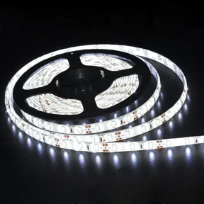 12V 16.5FT 5630 SMD LED Light Strip, 300 LEDs Flexible ,Super Bright Daylight White 6000K Tape Light ,Waterproof