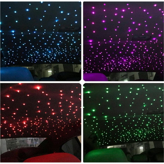 12V 16W RGBW Fiber Optic Star Meteor Ceiling Machine Kit LED Light 400Pcs Fibers