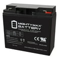thumbnail image 1 of 12V 18AH F2 SLA Replacement Battery for Guardian DG12-18J, 1 of 6