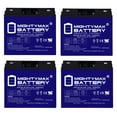 thumbnail image 1 of 12V 18AH GEL Replacement Battery for AGM SLA1115 - 4 Pack, 1 of 14