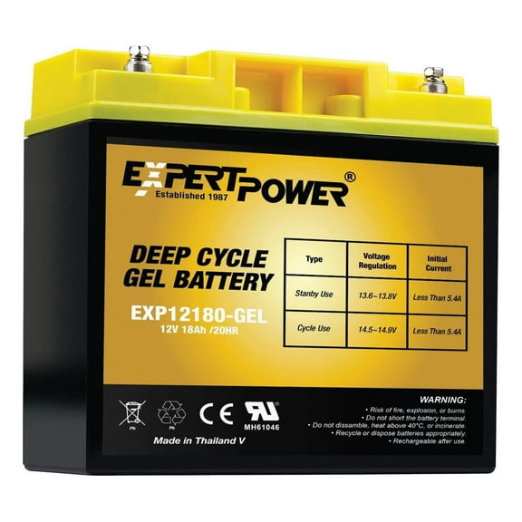 12V 18AH Gel Battery Replaces Generator 193043GS