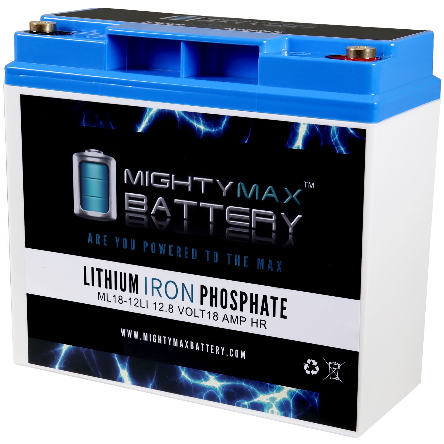12V 18AH Lithium Replacement Battery for Ultratech IM-12180 Lawn Mower