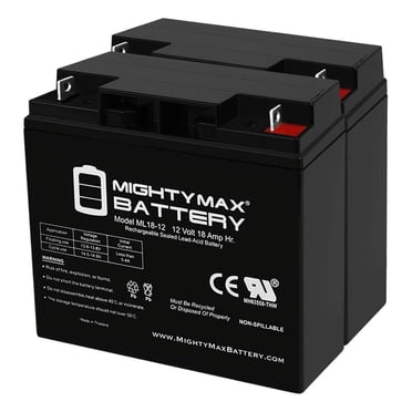 Mighty Max 12V 10AH SLA Battery - Replacement For DURA12-10F2