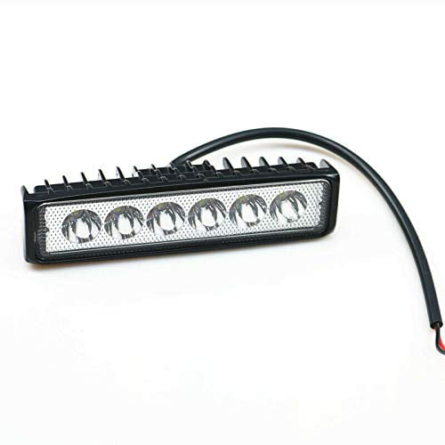 12V 18W 6inch Led Work Light Bar Flood Driving Fog Lamp Offroad Car SUV Truck