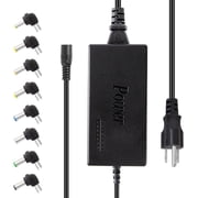 12V-19V/4.5A,MAX 20V-24V/4A Power Supply Switching Mode Adjustable DC from 12V to 24V Variable Universal Adapter AC 100V-240V Converter with 8 Tips