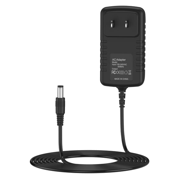 12V 1A AC/DC Adapter Replacement Compatible with Yamaha PSS-7 PSS-11 PSS-12 PSS-14 PSS-15 PSS-30 PSS-31 YPR-50 PSS-51 PSS-104 PSS-390 PSS-470 PSS-480 PSS-560 PSS-570 PSS-580 PSS-590 PSS-595 Keyboard