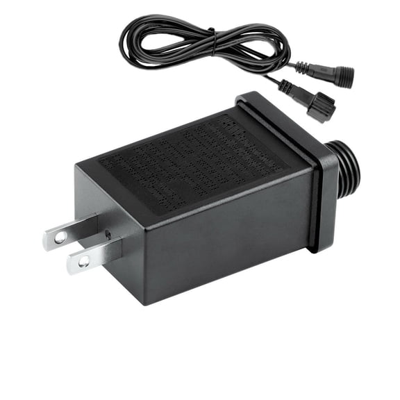 12V 1A Class 2 Power Supply with Extension Cord IP44 Raintight LED TransCompatible withmer