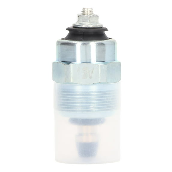 12V 1A Fuel Pump Solenoid Valve Generator Accessory for New Holland 3830 4030 4230 4330