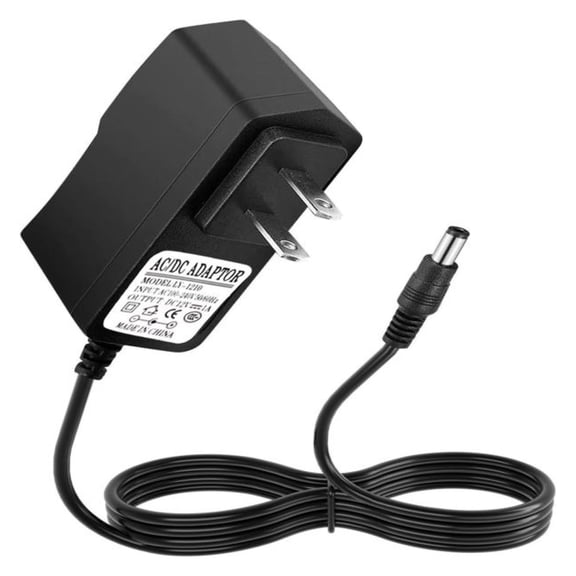 12V 1A Power Supply Adapter - AC/DC Converter - 100-240V Input - 5.5x2.5mm DC Jack - Universal Wall Charger for Electronics
