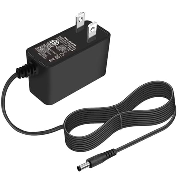 12V 1A Power Supply Adapter, AC to DC 12V Class2 Transformer with 5.5x2.1mm Tip, Replacement Charger for LED Strip Light Camera BT Speaker Router