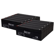 12V 2.3AH F1 SLA Replacement Battery Compatible With UPlus US12-2.3 - 10 Pack