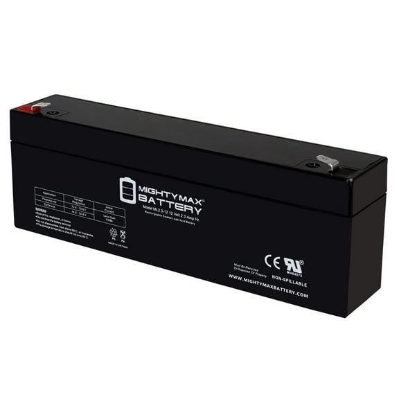 12V 2.3AH F1 SLA Replacement Battery Compatible With WP2.3-12, WP2.6-12, SP2.3-12